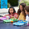 Picture of Bentgo® Kids Bento-Style 5-Compartment Lunch Box - Ideal Portion Sizes for Ages 3 to 7 - Leak-Proof, Drop-Proof, Dishwasher Safe, BPA-Free, & Made with Food-Safe Materials (Coral)