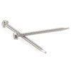 Picture of #8 x 1-3/4" Hex Washer Head Self Drilling Screws, Self Tapping Sheet Metal Tek Screws, 410 Stainless Steel, 100 PCS