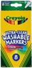 Picture of Crayola® Ultra-Clean Washable Color Markers, Thin Line, Assorted Classic Colors, Box Of 8