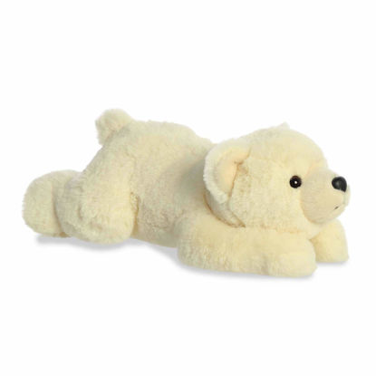 Picture of Aurora® Adorable Flopsie™ Polaris Polar Bear™ Stuffed Animal - Playful Ease - Timeless Companions - White 12 Inches