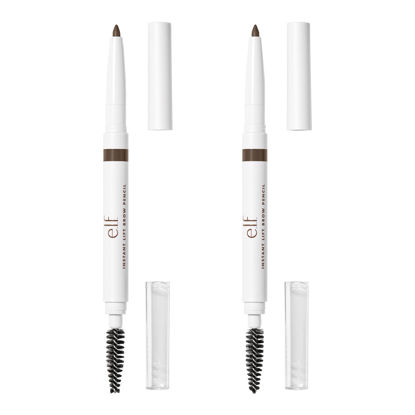Picture of e.l.f. Cosmetics Instant Lift Brow Pencil 2-Pack, Dual-Ended Precision Brow Pencils For Shaping & Defining Brows, Neutral Brown