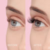 Picture of KISS imPRESS Press-On Falsies Eyelash Clusters Kit, Natural, Black, No Glue Needed, Fuss Free, Invisible Band, Natural, 24 Hours, No Damage, No Sticky Residue, Flawless, Quick & Easy | 20 Clusters