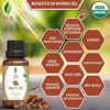 Picture of SVA Organics Myrrh Essential Oil Organic 10 ml 100% Pure USDA Certified Natural Premium Therapeutic Grade for Skin, Young Glowing Face, Hair, Personal Care, and Aromatherapy Massage