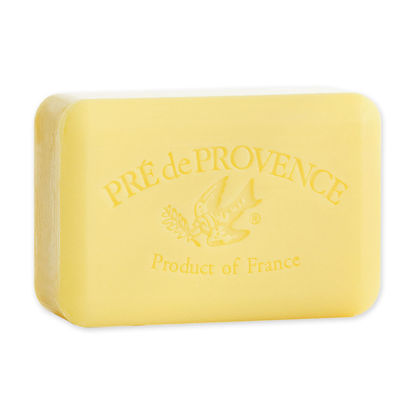 Picture of Pre de Provence Artisanal Soap Bar, Enriched with Organic Shea Butter, Natural French Skincare, Quad Milled for Rich Smooth Lather, Freesia, 8.8 Ounce