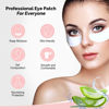 Picture of GreenLife 100% Naturel Eyelash Extension Under Eye Gel Pads patches kit Collagen with Aloe Vera Hydrogel Eye Patches set for Eyelash Extension Supplies Tools - 400 pairs