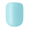 Picture of KISS imPRESS Color Press-On Nails, Gel Nail Kit, PureFit Technology, Short Length, “Mint To Be”, Polish-Free Solid Color Manicure, Includes Prep Pad, Mini Nail File, Cuticle Stick, and 30 Fake Nails