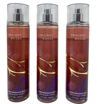 Picture of Bath & Body Works TWILIGHT WOODS Fine Fragrance Mist - Value Pack Lot of 3 - Full Size