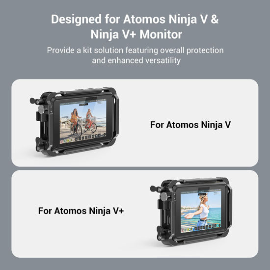 GetUSCart- SmallRig Cage Kit for Atomos Ninja V/Ninja V+, with NATO ...