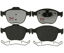 Picture of Raybestos Premium Element3 EHT™ Replacement Front Brake Pad Set for Select 2002-2004 Ford Focus and 2010-2013 Ford Transit Connect Model Years (EHT970H)