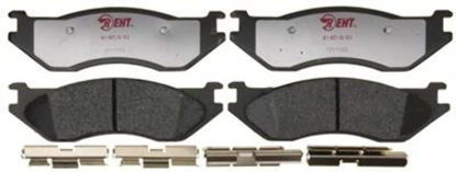 Picture of Raybestos Premium Element3 EHT™ Replacement Front Brake Pad Set for Select 2003-2006 Dodge Durango and 2002-2005 Dodge Ram 1500 Model Years (EHT966H)