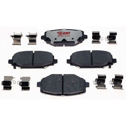 Picture of Raybestos RM Brakes Premium Element3 EHT™ Replacement Rear Brake Pad Set for Select Dodge Grand Caravan/Journey, Chrysler Town and Country, Ram C/V and Volkswagen Routan Model Years (EHT1596H)
