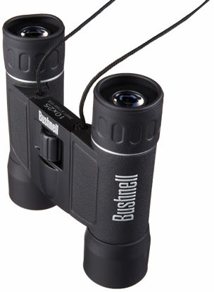 Picture of Bushnell Powerview 10x25 Compact Folding Roof Prism Binocular (Black)