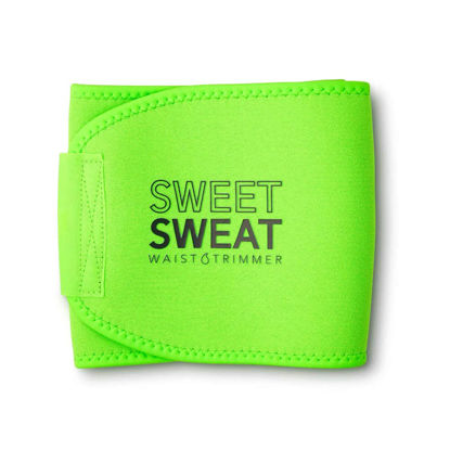 Picture of Sweet Sweat Waist Trimmer for Women and Men - Sweat Band Waist Trainer Belt for High Intensity Training and Gym Workouts, 5 Adjustable Sizes