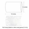 Picture of Poultry Shrink Bags,30Pack 13x18Inches Clear Poultry Heat Shrink Wrap BPA Free Freezer Safe With 30 Zip Ties,a Silicone Straw for Chickens,Rabbits