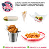 Picture of Stock Your Home 12 x 12 Grease Proof Deli Wrapper (500 Pack) - Pre Cut Natural Wax Paper Sheets - Recyclable Food Basket Liners - White Deli Papers For Sandwiches, Lining Wire Food Baskets, Food Trays