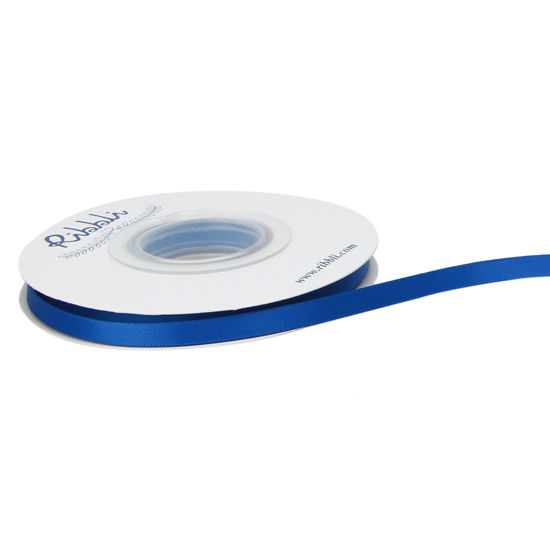 GetUSCart- Ribbli Royal Blue Double Faced Satin Ribbon,1/4” x ...