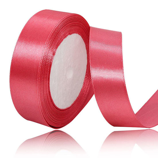 3 inch shop red satin ribbon