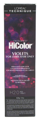 Picture of Loreal Excel Hicolor H20 Tube Red Violet 1.74oz (6 Pack)