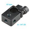 Picture of CAMVATE 15mm Single Rod Clamp for Camera DIY Accessories(Black) - 0874