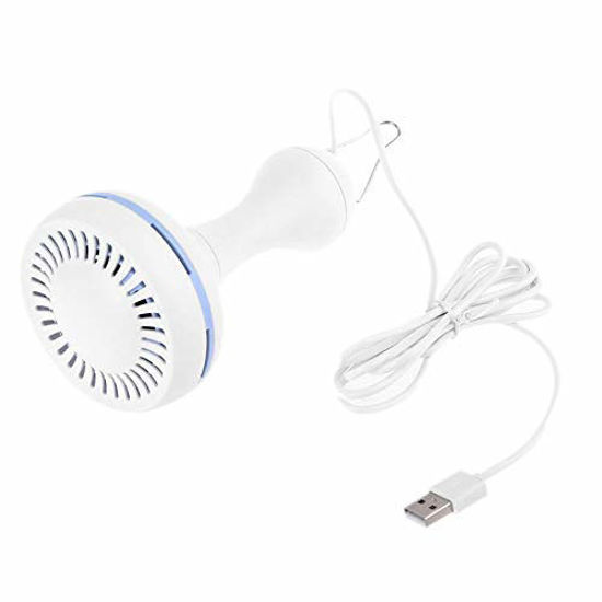 GetUSCart- VizGiz Small USB Ceiling Fan DC 5V Hanging Fans for Power ...