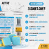 Picture of ACTIVE Washing Machine And Dishwasher Cleaning Tablets Bundle - Includes 12 Month Supply Dishwasher Cleaner Deodorizer & Washing Machine Descaler Deep Cleaning Tablets - 48 Tablet Combo