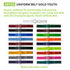 Picture of Champion Sports Adult Baseball/Softball Uniform Belt , Gold/Yellow