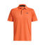 Picture of Under Armour Men's Tech Golf Polo , (866) Orange Blast / / Black , Small