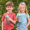 Picture of Bentgo® Kids Water Bottle - New & Improved 2023 Leak-Proof, BPA-Free 15 oz. Cup for Toddlers & Children - Flip-Up Safe-Sip Straw for School, Sports, Daycare, Camp & More (Puppy Love)