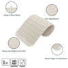 Picture of MicoYang Silicone Dish Drying Mat for Multiple Usage,Easy clean,Eco-friendly,Heat-resistant Silicone Mat for Kitchen Counter,Sink,Bar,Bottle,or Cup Tapioca S 12 inches x 6 inches