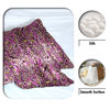 Picture of Mulberry Silk Pillowcase for Hair and Skin Queen Size Leopard Print Silk Pillow Cases with Zipper Soft Breathable Smooth Cooling Silk Pillow Covers for Sleeping (Pink Paint, 20"X 30",1Pcs)