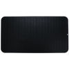 Picture of MicoYang Silicone Dish Drying Mat for Multiple Usage,Easy clean,Eco-friendly,Heat-resistant Silicone Mat for Kitchen Counter or Sink,Refrigerator or Drawer Liner Black XXXXL 32 inches x 18 inches