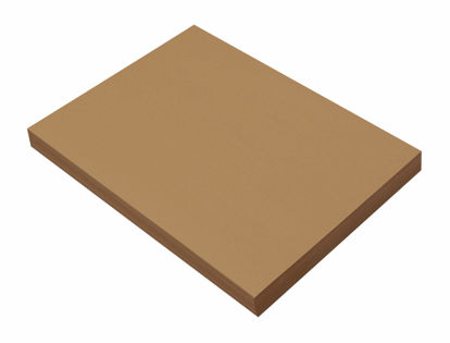 Picture of Prang (Formerly SunWorks) Construction Paper, Light Brown, 9" x 12", 100 Sheets