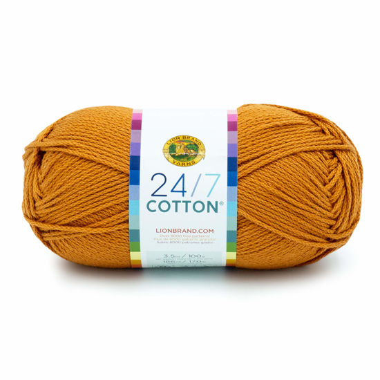 Picture of (1 Skein) 24/7 Cotton® Yarn, Amber