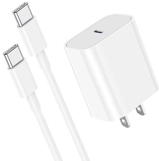 20W Apple USB C Charger with 10 ft Long Charger Cord for iPad Pro 12.9,  iPad Pro 11 inch, iPad 10th Generation, iPad Air 4/5th Generation, iPad  Mini