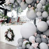 Picture of PartyWoo Gray Balloons, 50 pcs 5 Inch Matte Gray Balloons, Grey Balloons for Balloon Garland Arch as Party Decorations, Birthday Decorations, Wedding Decorations, Neutral Baby Shower Decorations
