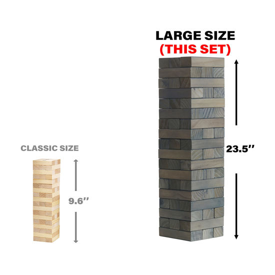 GetUSCart SPORT BEATS Large Tower Game Life Size Lawn Yard Outdoor