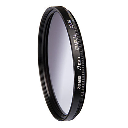 Picture of ZOMEI 77mm Graduated Gradual Neutral Density Filter Grey for Canon Nikon Sony Pentax Camera Lens