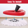 Picture of 6inch Mop Replacement Base for O-Ceda Easy Wrin Spin Mop, Mop Head Cover, Plastic Mop Base Case Disc