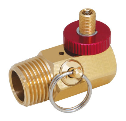 Picture of Performance Tool W10056 Air Tank Manifold With Fill Port , Ball Valve, & Relief Bypass , Gold