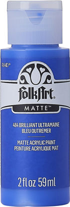 Picture of FolkArt Acrylic Paint in Assorted Colors (2 oz), 484, Brilliant Ultramarine
