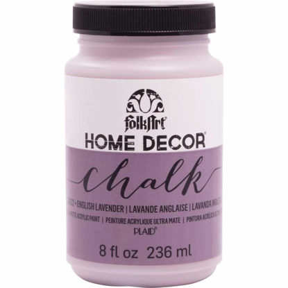 Picture of FolkArt 36022 Home Decor Chalk Furniture & Craft Paint in Assorted Colors, 8 ounce, English Lavender