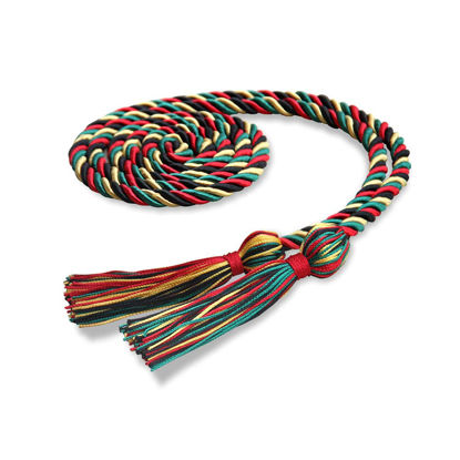 Picture of Endea Graduation Single Honor Cord Two-Color (Kente)