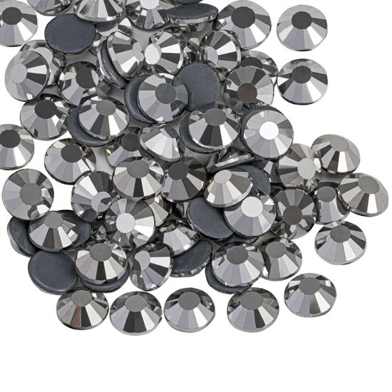  Beadsland Hotfix Rhinestones, 288pcs Flatback Crystal