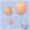 Picture of MOMOHOO Beige Balloons Different Sizes - 100Pcs 18/12/10/5 Inch Cream Balloons Beige Balloons, Neutral Color Balloons Garland Kit, Latex Balloons Decorations for Birthday/Wedding/Woodland Baby Shower