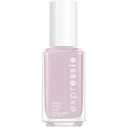Picture of essie Nail Polish, Expressie Quick-Dry Nail Color, Vegan, Word On The Street, Gray, World As A Canvas, 0.33 fl oz