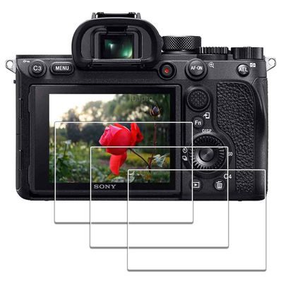 Picture of Screen Protector for Sony Alpha A7R IV / A7R III / A7R II / A7 III / A7 II / A7S III / A7S II [3+1 Pack] ， iDaPro Tempered Glass Easy Installation