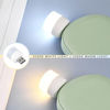 Picture of LinwnilUSB Plug Lamp Computer Mobile Power Charging USB Small Book Lamps LED Eye Protection Reading Light Small Round Light Night Light(4White Light + 4 Warm Light)