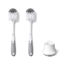Picture of OXO Tot Bottle Brush with Nipple Cleaner and Stand - Gray, 2-Pack