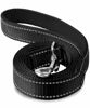 Picture of Joytale Double-Sided Reflective Dog Leash, 6 FT/5 FT/4 FT, Padded Handle Nylon Dogs Leashes for Medium & Large Dogs Walking, Black, 6FT