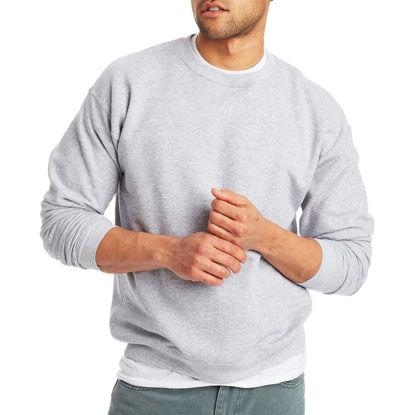 Picture of Hanes Men's EcoSmart Sweatshirt, Light Steel, XL